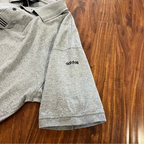 Vintage 90s Adidas Golf Polo Gray Shirt men’s size XL - Picture 9 of 11